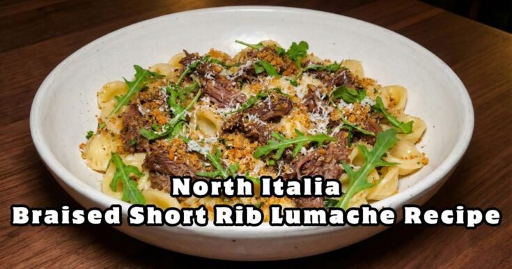 North Italia Braised Short Rib Lumache Recipe