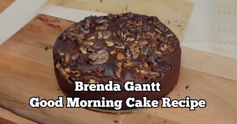 Brenda Gantt Good Morning Cake Recipe