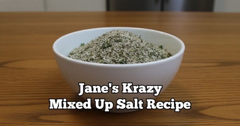 Jane's Krazy Mixed Up Salt Recipe