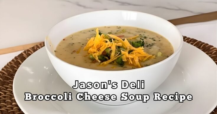 Jason's Deli Broccoli Cheese Soup Recipe