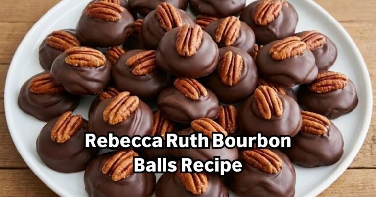 Rebecca Ruth Bourbon Balls Recipe