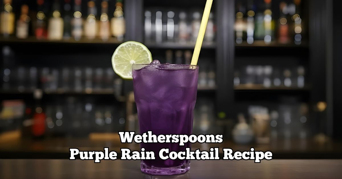 Wetherspoons Purple Rain Cocktail Recipe