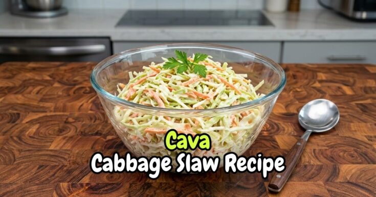 Cava Cabbage Slaw Recipe