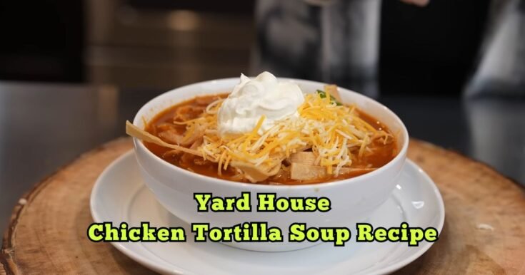 Yard House Chicken Tortilla Soup Recipe