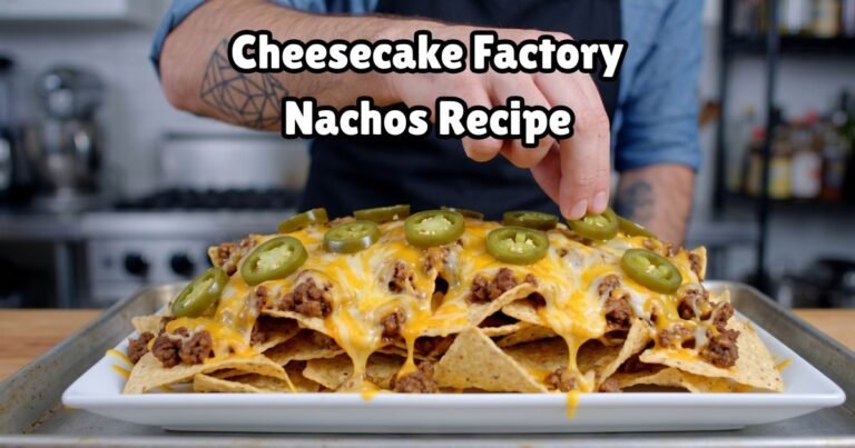 Cheesecake Factory Nachos Recipe
