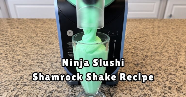 Ninja Slushi Shamrock Shake Recipe