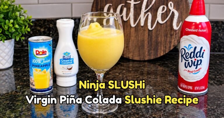 Ninja SLUSHi Virgin Piña Colada Slushie Recipe