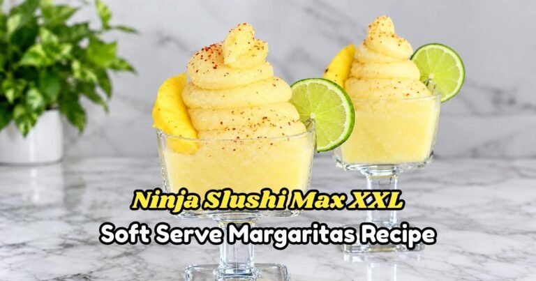 Ninja Slushi Max XXL Soft Serve Margaritas Recipe
